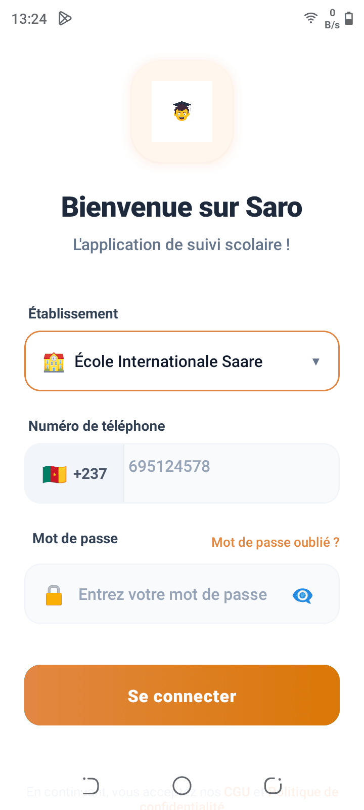 Écran Notes